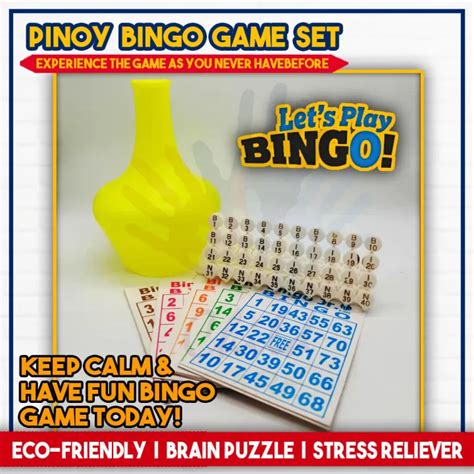 Pinoy Bingo Complete Set .